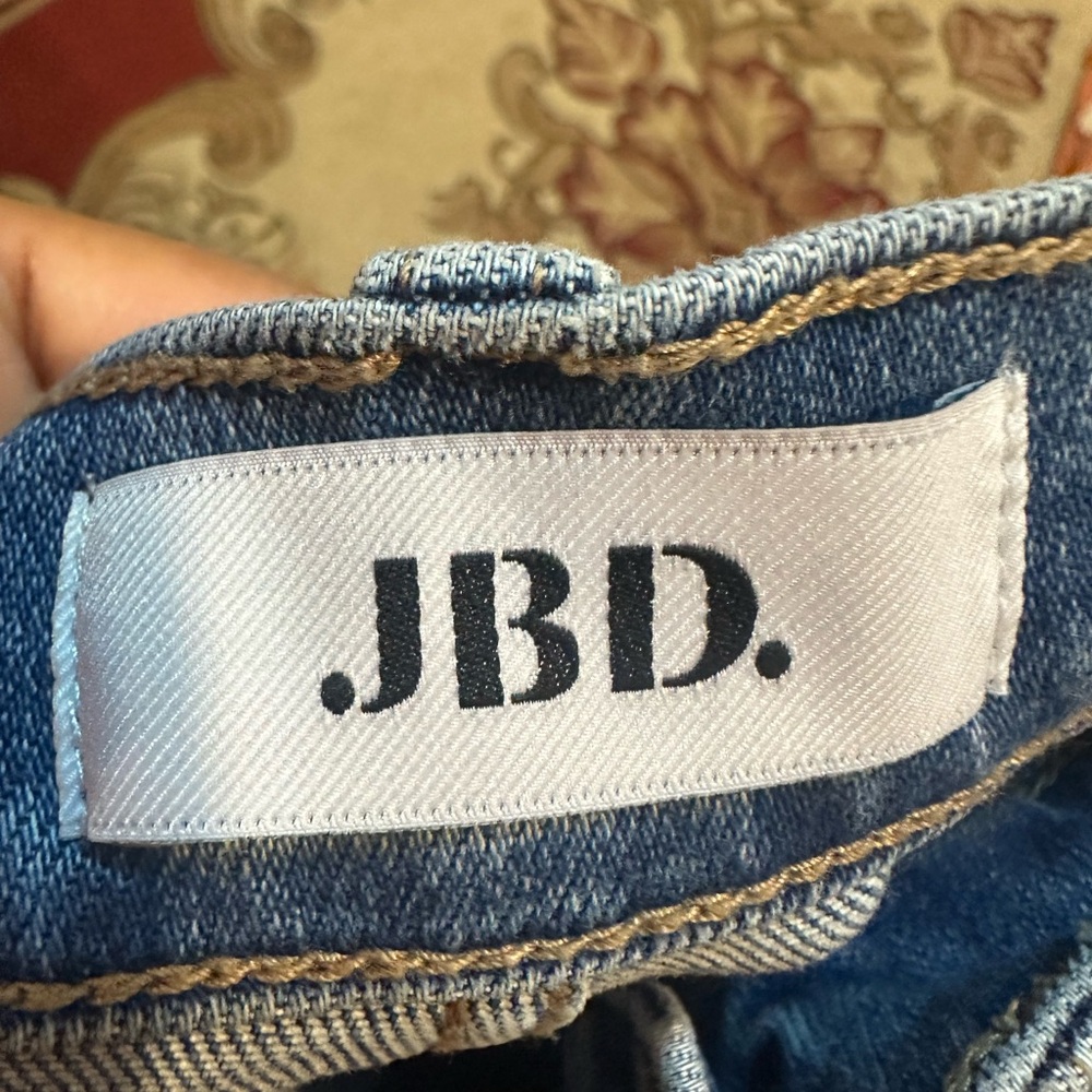 JBD Wide Legs Stretchy Classic Blue Women's Jeans in excellent condition Size 28 - Picture 7 of 15